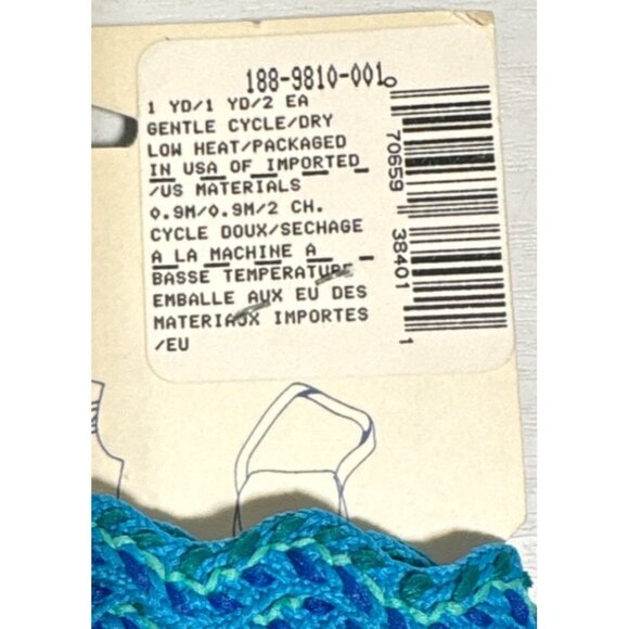 Wrights Jeanius Embelishment Set Jeans Clothing Purses Sew Glue Fuse Trim Floral - Picture 8 of 8